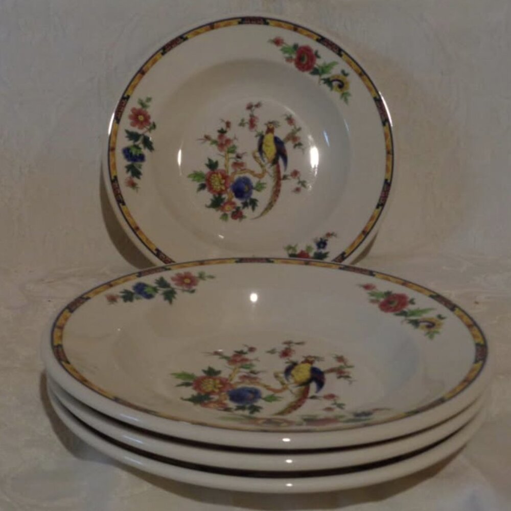 Bird of Paradise Soup Bowls